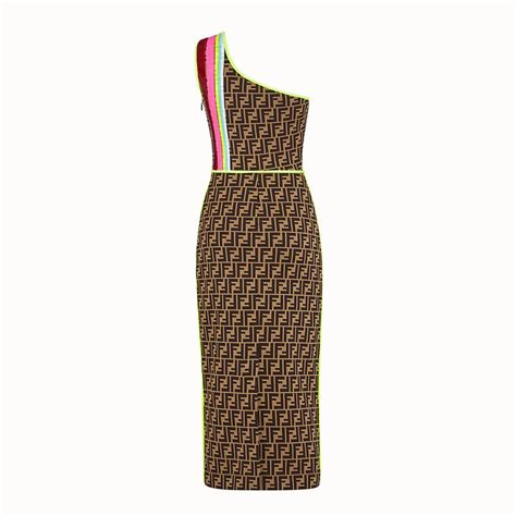 fendi roma amor jersey dress|fendi clothing for women.